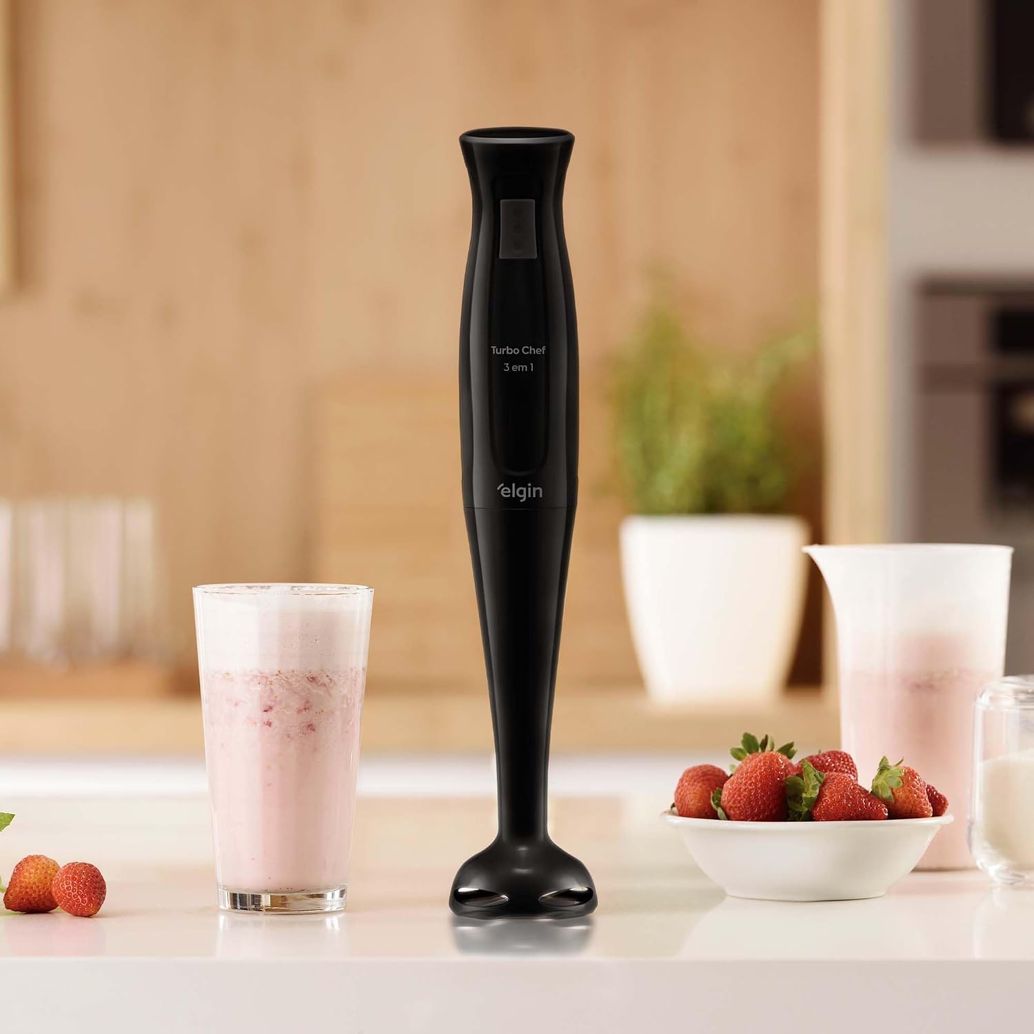Mixer Vertical Elgin Turbo Chef 3 em 1 200W Preto - 110V - Imagem 2