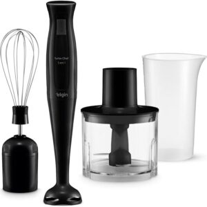 Mixer Vertical Elgin Turbo Chef 3 em 1 200W Preto - 110V
