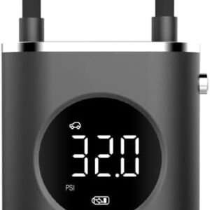 Compressor de Ar Portátil Sem Fio 150 PSI com Bateria 4000mAh e Luz LED