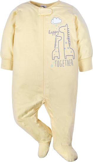 Kit 4 Macacões com Pé Gerber Sleep 'N Play – Bebê Menino - Imagem 2