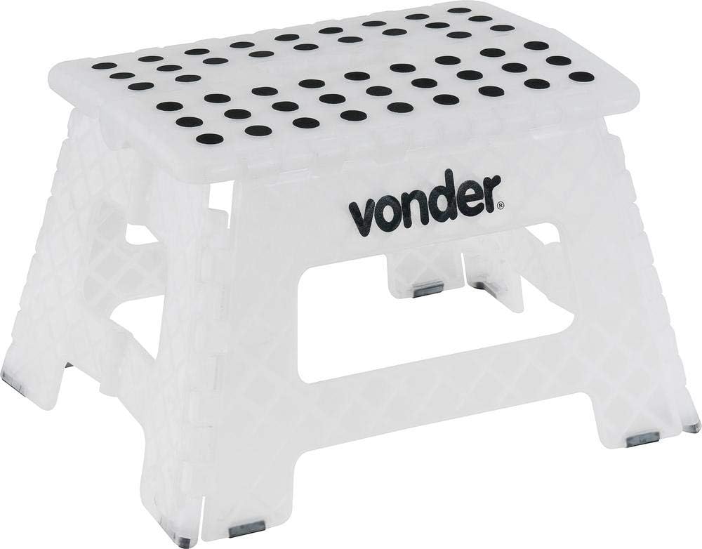 Banqueta Plástica Dobrável Vonder 22 cm (220 mm) – Branca - Imagem 2