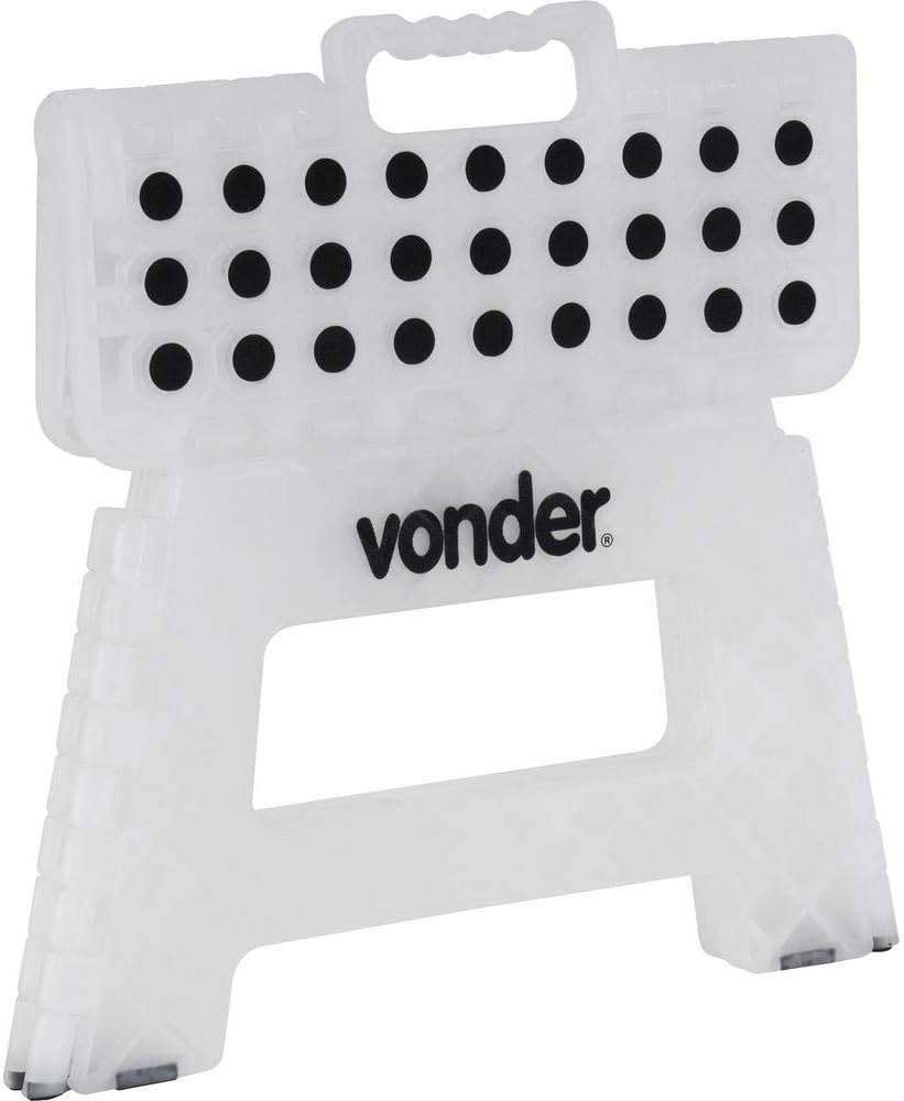 Banqueta Plástica Dobrável Vonder 22 cm (220 mm) – Branca - Imagem 4