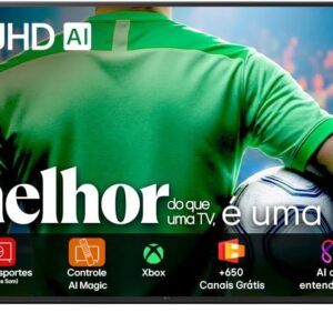 Smart TV 4K 55" LG UHD (55UA85) – Processador α7 AI, Alexa e Controle Smart Magic