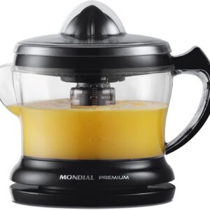 Espremedor de Frutas Mondial Premium E-02 30W – Preto (220V)