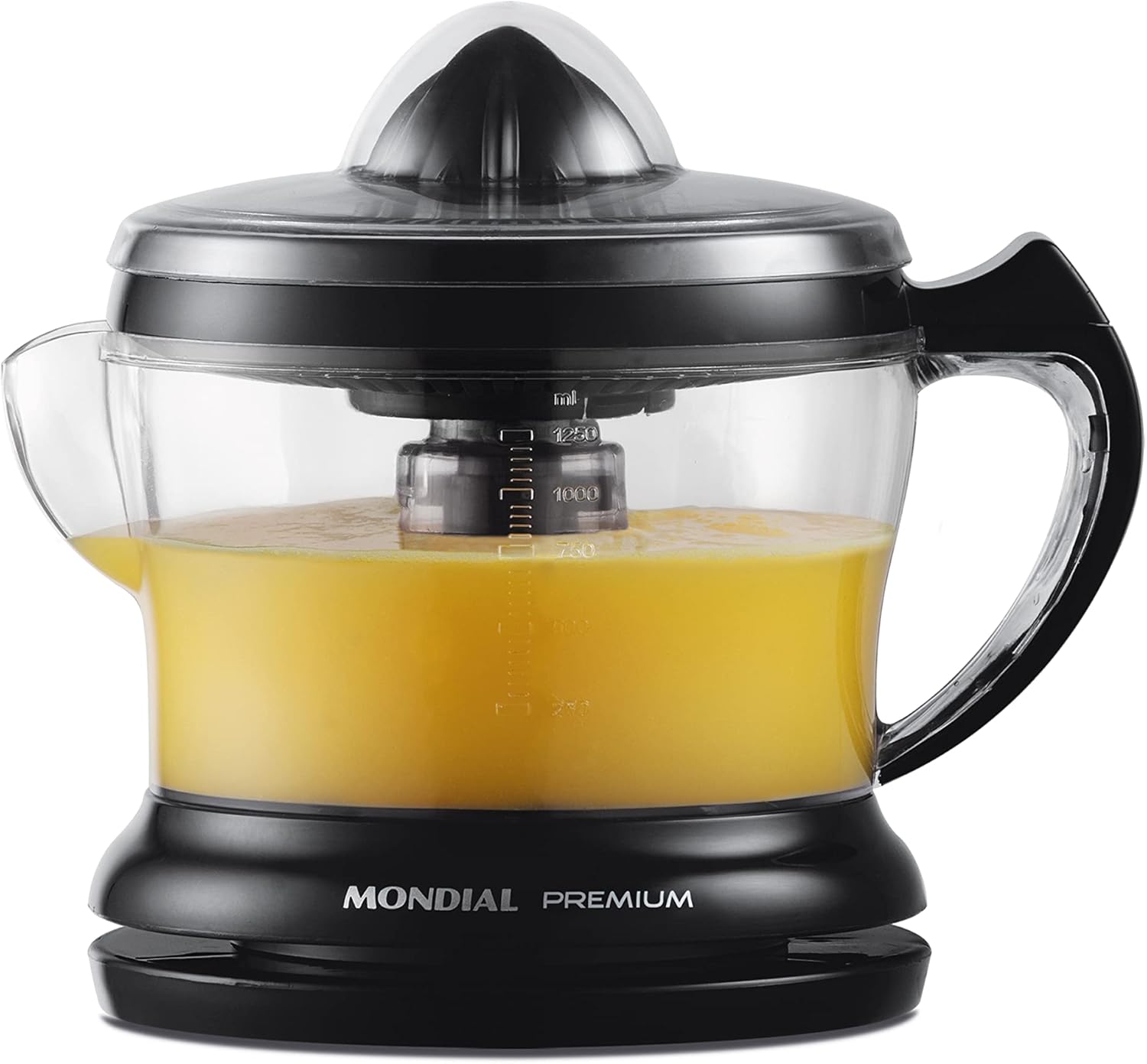 Espremedor de Frutas Mondial Premium E-02 30W – Preto (220V)